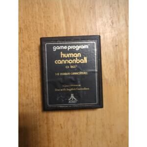 1978 Human Cannonball for Atari 2600 Vintage Video Game CX 2627 Cartridge Only